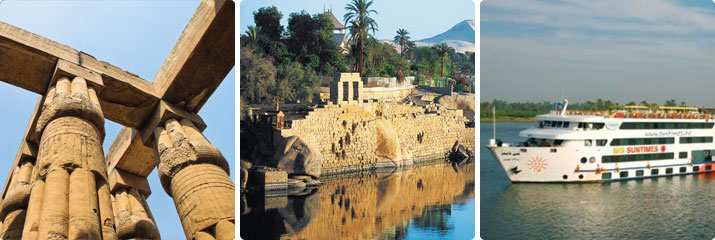 Enjoy a Nile cruise on the MS Suntimes Enjoy a Nile cruise on the MS Suntimes