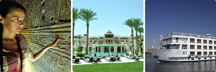 Nile Cruise & Stay: MS Grand Rose & The Makadi Spa Hotel Nile Cruise & Stay: MS Grand Rose & The Makadi Spa Hotel