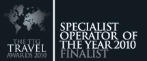 The TTG Travel Awards 2010 - Specialist Operator of the Year - Finalist