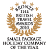 British Travel Awards 2010: Small Package Holiday Company of the Year - Bronze