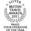 British Travel Awards 2011: Small Tour Operator of the Year - Silver