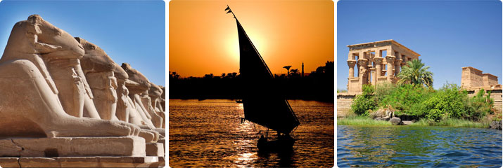 Nile cruise itinerary