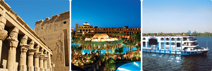 Nile Cruise & Stay: MS Grand Rose & The Makadi Palace Hotel