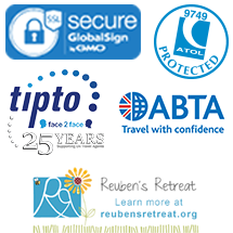 This site uses a GlobalSign SSL Certificate to secure your personal information. We are proud members of ABTA and every holiday is 100% protected by ATOL 9749.