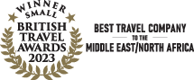 Winner: British Travel Awards 2023, Best Holiday Company to Middle East/North Africa